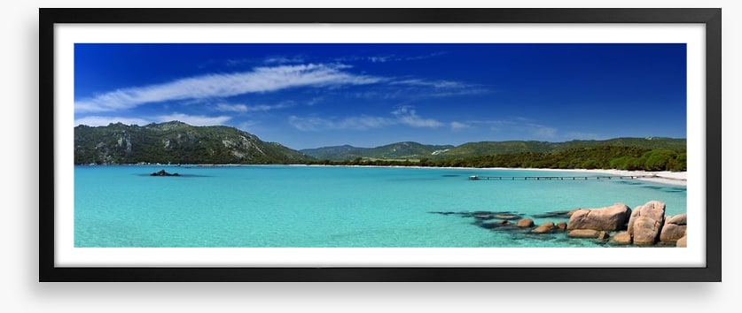 Sweeping bay panorama