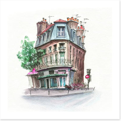 A French facade