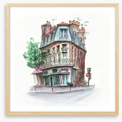 A French facade