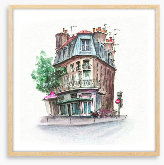 A French facade