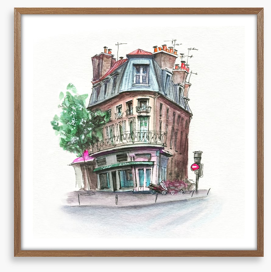 A French facade