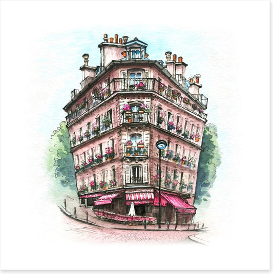Corner cafe