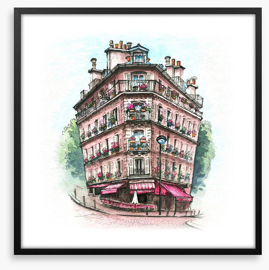 Corner cafe