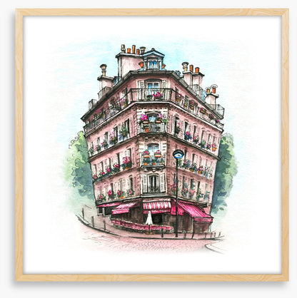 Corner cafe
