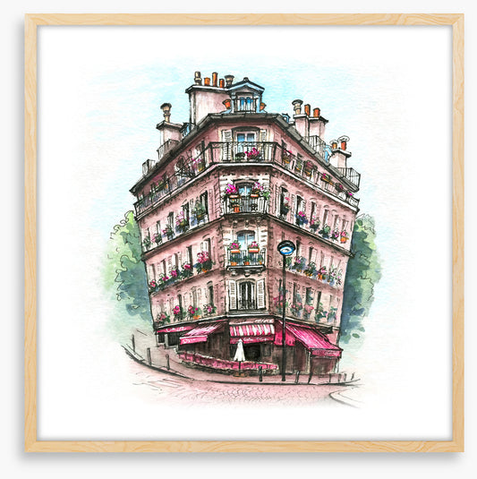 Corner cafe