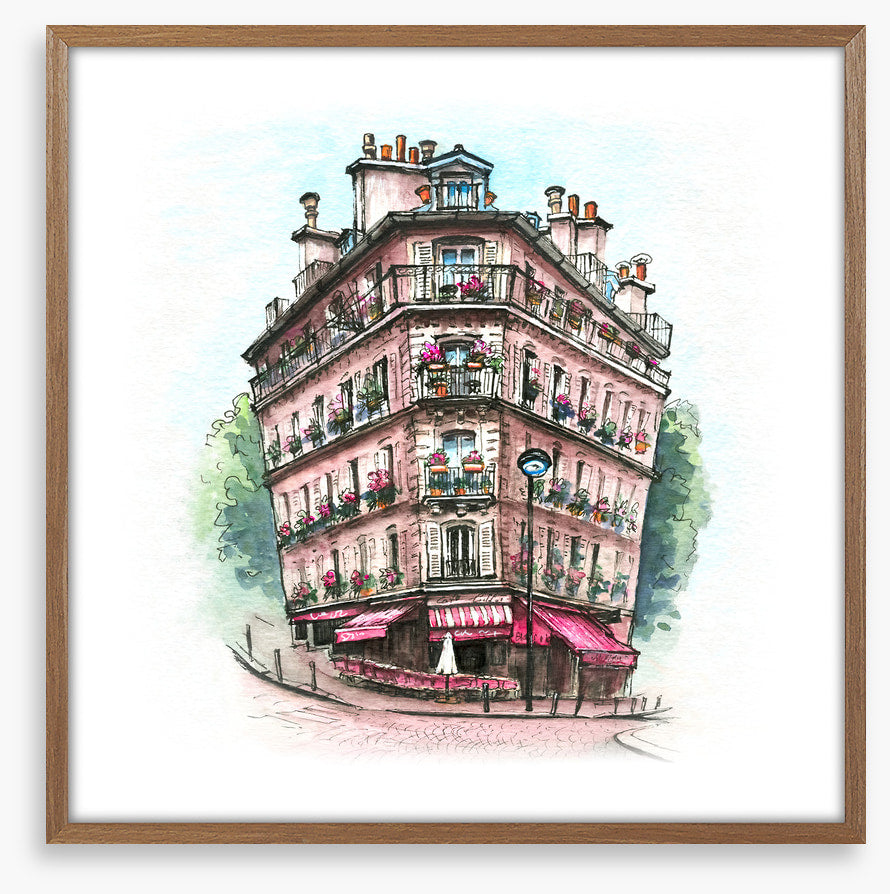Corner cafe