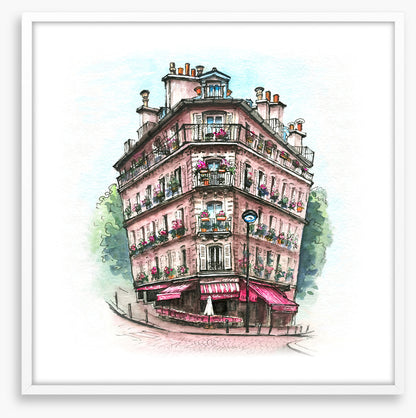 Corner cafe