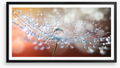 One big dew drop