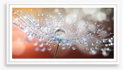 One big dew drop