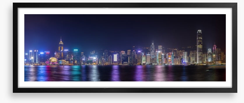 Hong Kong harbour skyline
