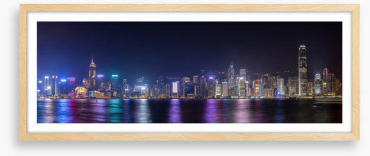 Hong Kong harbour skyline