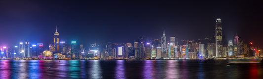 Hong Kong harbour skyline