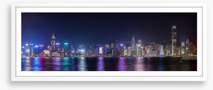 Hong Kong harbour skyline