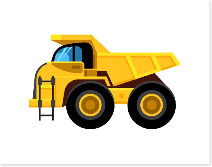 Yellow dumper