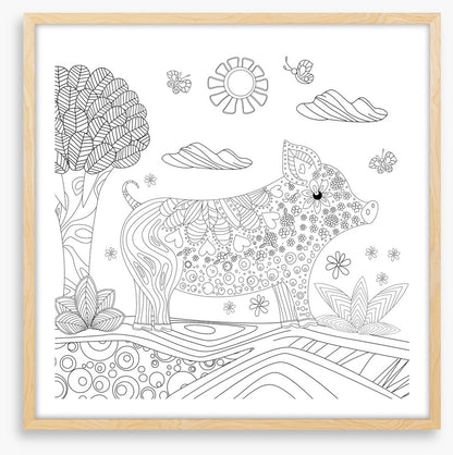 Colour me piglet