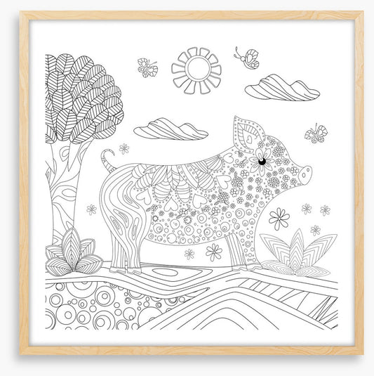 Colour me piglet