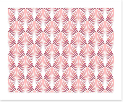 Pink deco shells