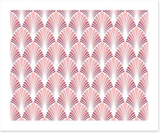 Pink deco shells
