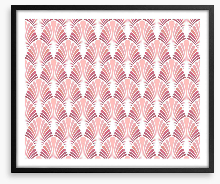 Pink deco shells