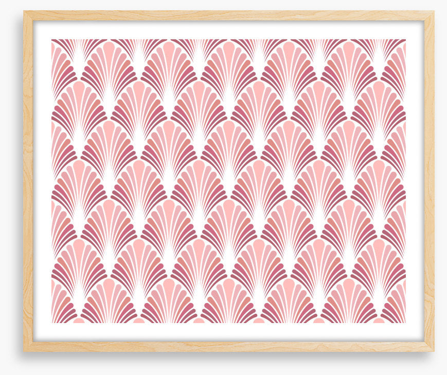 Pink deco shells
