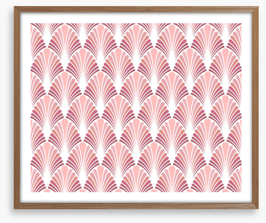 Pink deco shells