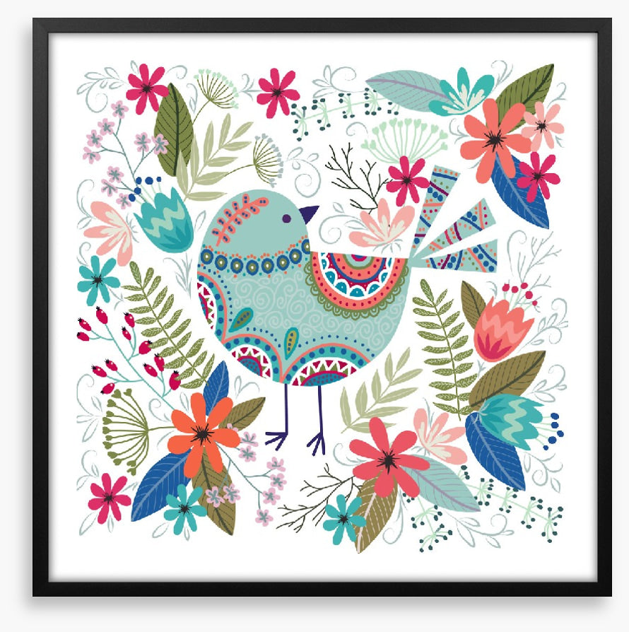 The lovely bird