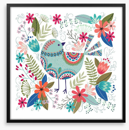 The lovely bird