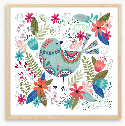 The lovely bird