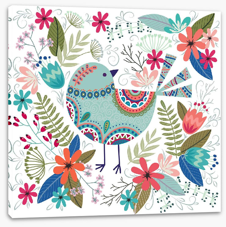 The lovely bird