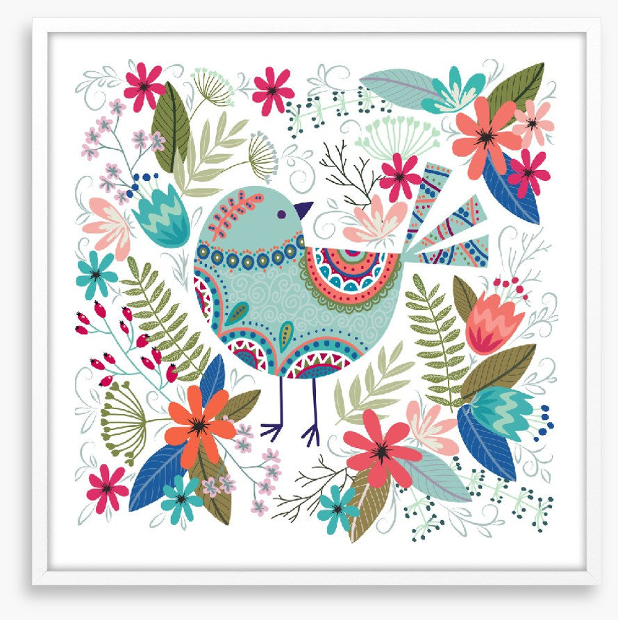 The lovely bird