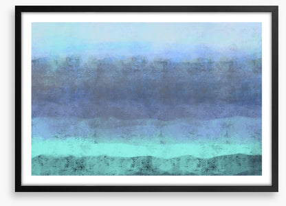 Misty ocean
