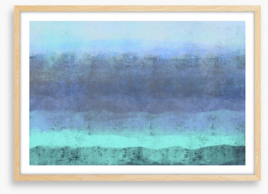 Misty ocean
