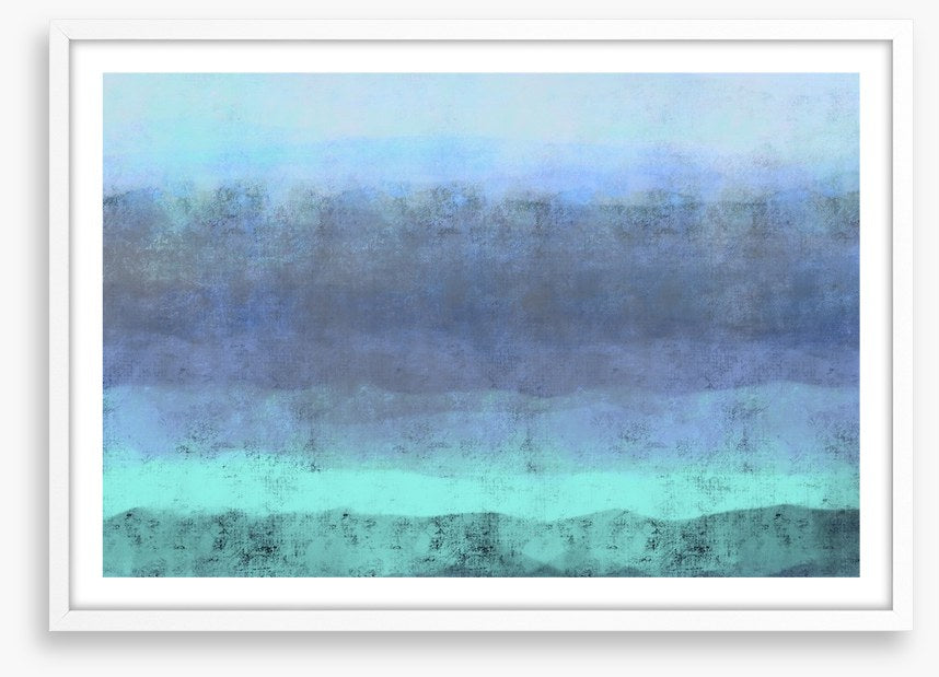 Misty ocean