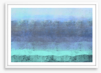 Misty ocean