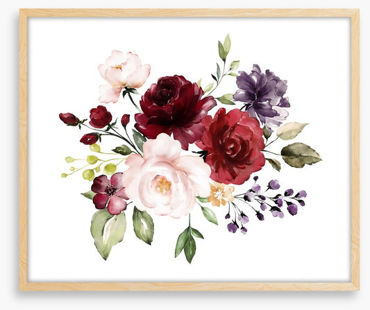 Burgundy bouquet