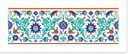 Turkish garden panoramic