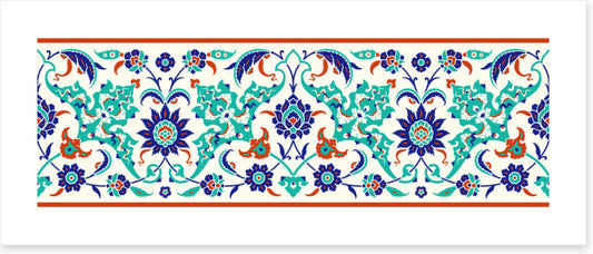 Turkish garden panoramic