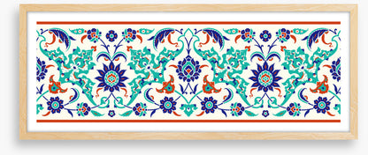 Turkish garden panoramic