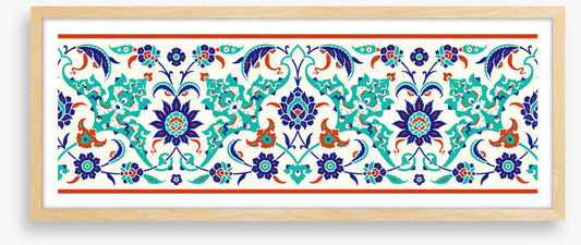 Turkish garden panoramic