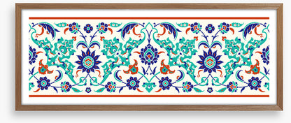 Turkish garden panoramic