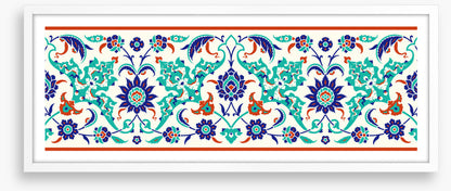 Turkish garden panoramic