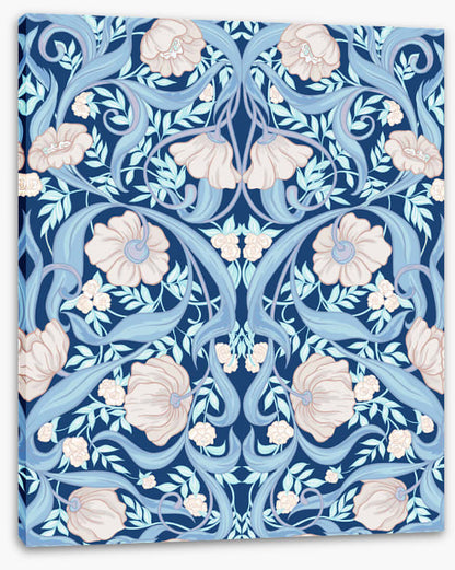 Nouveau in blue