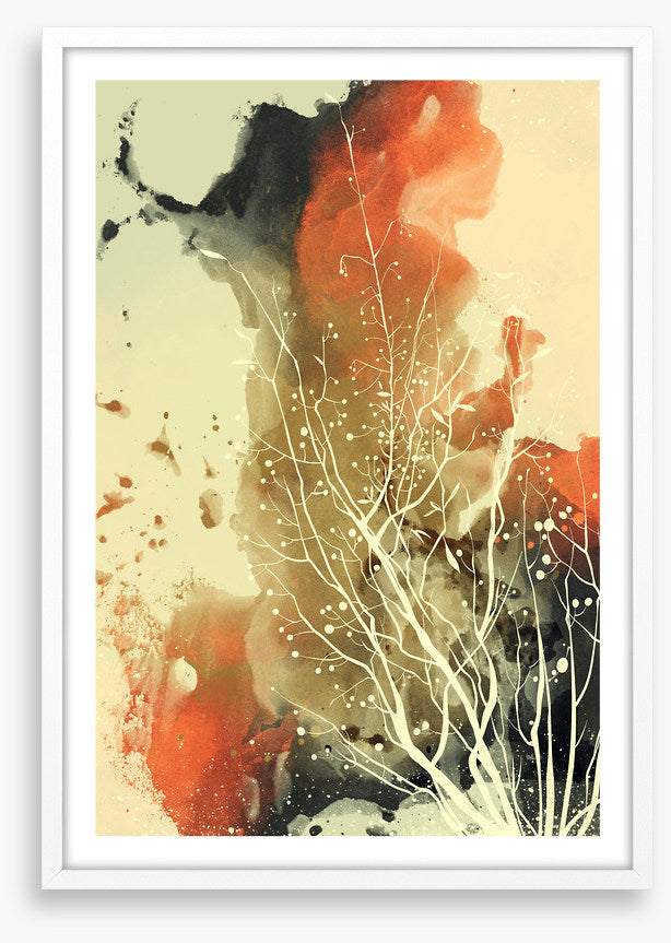 Fall on fire