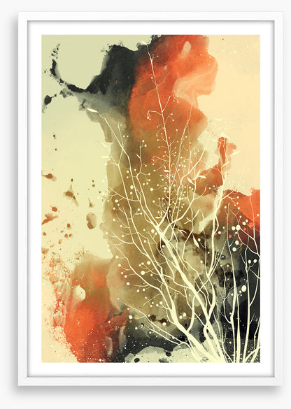 Fall on fire