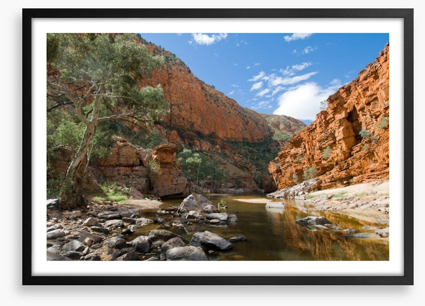 Alone at Ormiston Gorge