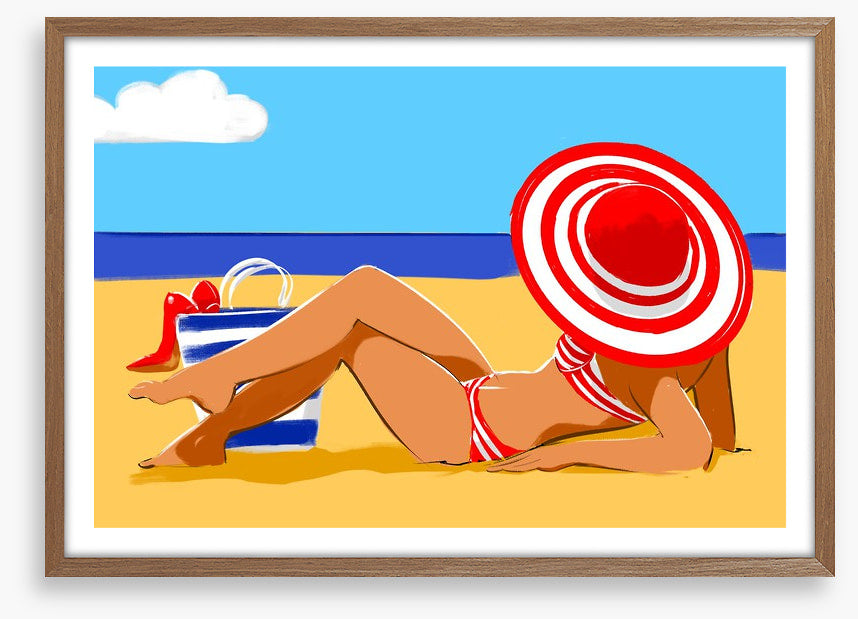 Stripes on the sand