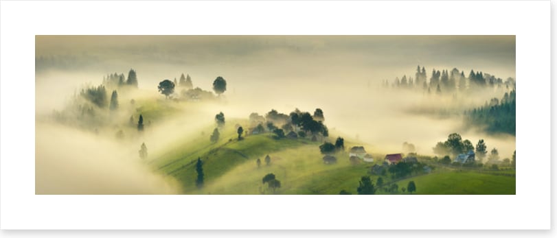 A misty morning