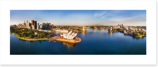 Sydney sights panorama