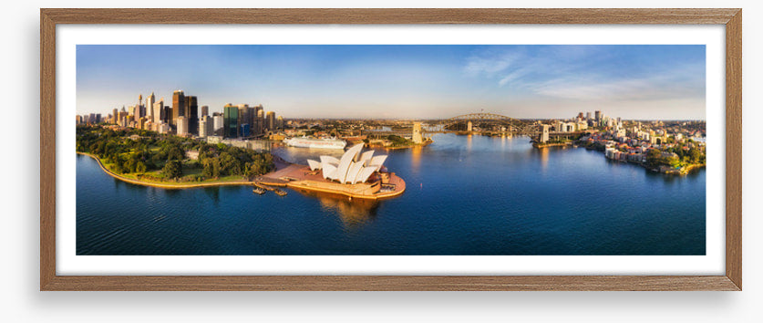 Sydney sights panorama