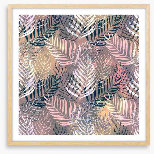 Pink palm fall